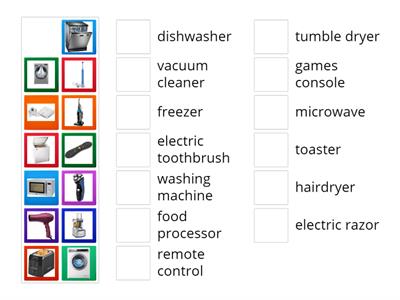  IA3 Technology Words: Electrical Items