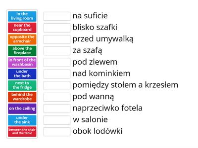 Prepositions of place E8 1