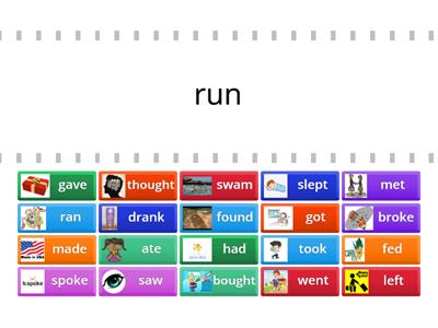 Own It! 1- Irregular verbs past tense