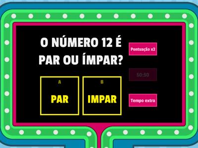 PAR OU ÍMPAR? 