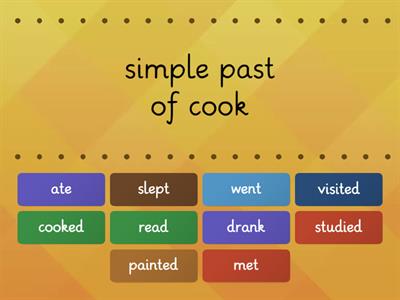 Simple Past Tense