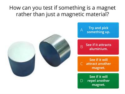 Magnets Quiz Year 3