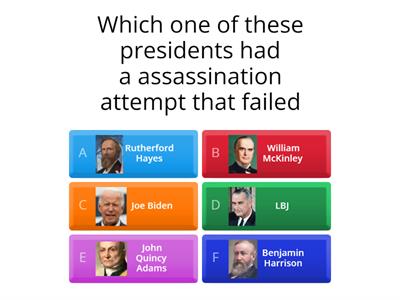 Presidential assassination attempts 