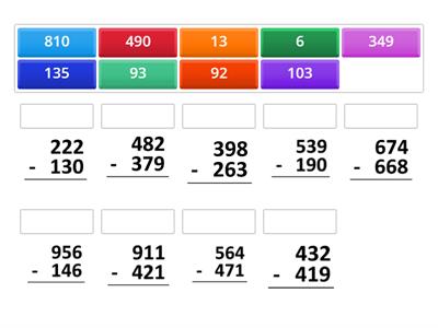 ESL WEEK 10 - Subtraction with Regrouping