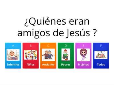 Jesús nos enseña a ser amigos 