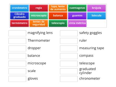 Instrumentos de ciencia - Puente