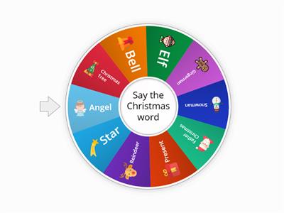 Christmas Wheel - Bingo!