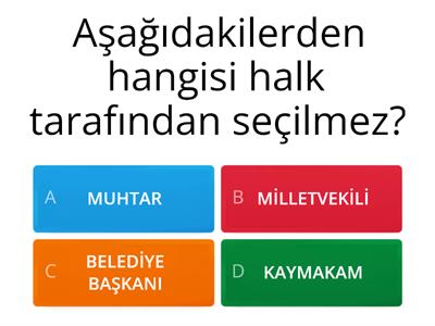 Sosyal Bilgiler ~ Etkin Vatandaşlık