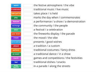 Festivals and traditions