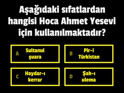 Hoca Ahmet Yesevi