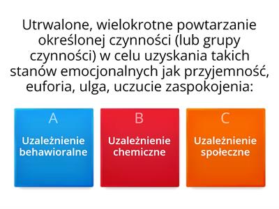 Rodzaje uzależnień i przykłady