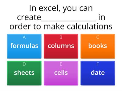 Excel Grade 7