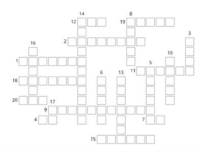 Crossword - Crucigrama  092723
