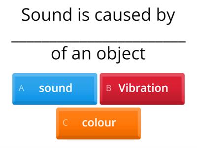 Sound and Vibrations Quiz 