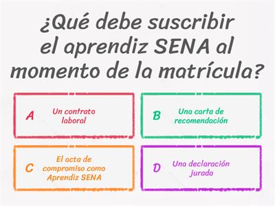 Capítulo III: DEBERES Y PROHIBICIONES DEL APRENDIZ SENA