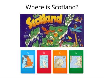 Scotland quiz. 2nd grade
