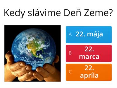 Deň Zeme 22.04.2023 k pracovnému listu