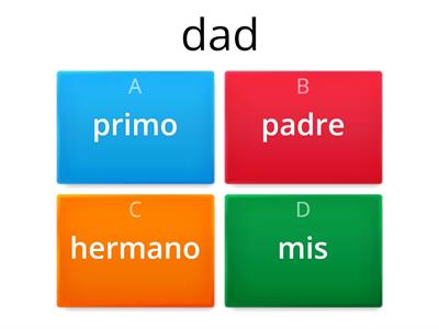 mi familia (quiz)