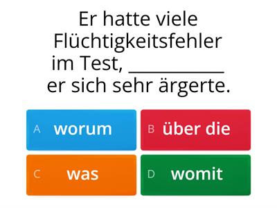 B2+/C1 - Relativsätze (Wiederholung) 