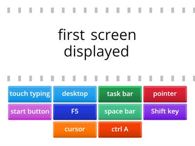 Keyboarding Vocabulary 