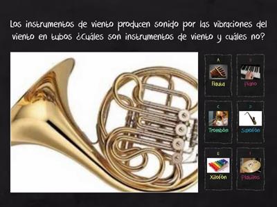 Los instrumentos Musicales, música y contaminación sonora