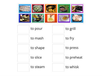 in the kitchen - cooking process-methods