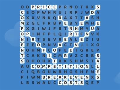 Wordsearch Changes in Revenue Costs
