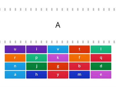 Letter match