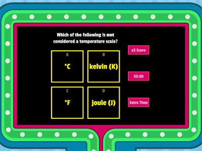 Thermal Physics GAME SHOW_PHY012