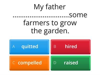 Choose the correct answer from a , b , c and d :