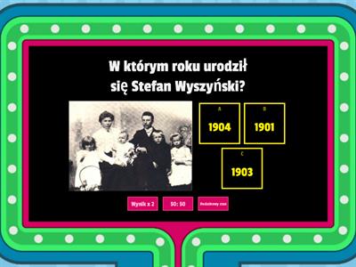 Prymas Stefan Wyszyński kl.4 - 8