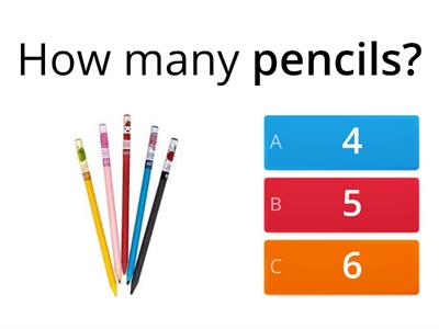 How many classroom objects?