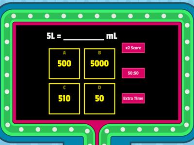 Converting ml - Teaching resources