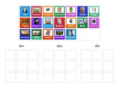 A1.1 L4 C1 - Möbel + Artikel