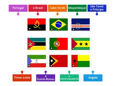 Os países de língua portuguesa (A1)