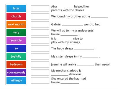 Adverb Quiz