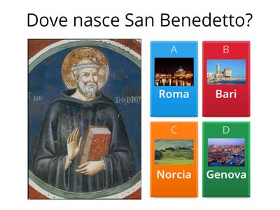 Quiz San Benedetto e il monachesimo