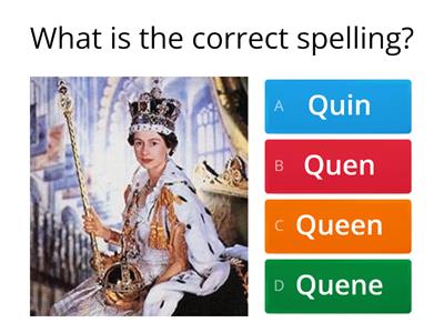 What is the correct spelling?ing and long E