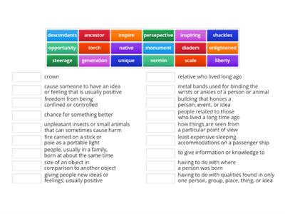 Vocabulary- Module 3 Arc 2 (Grade 3)