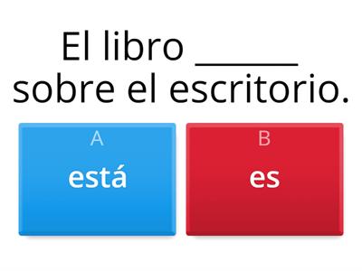 D1L2 - ¿Qué verbo - ser o estar?