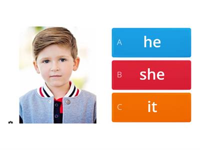 Kid's box 1 -  Personal pronouns