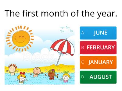 MONTHS OF THE YEAR