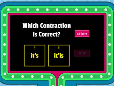 Contraction Game Show