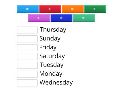 Days of the Week