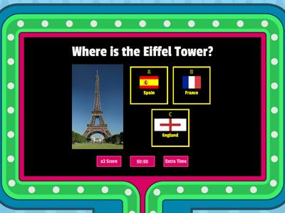 Famous Landmarks in the World