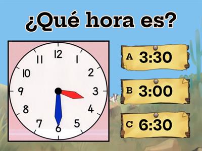  ¿Qué hora es?