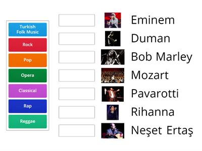 Music Genres - Artist Match