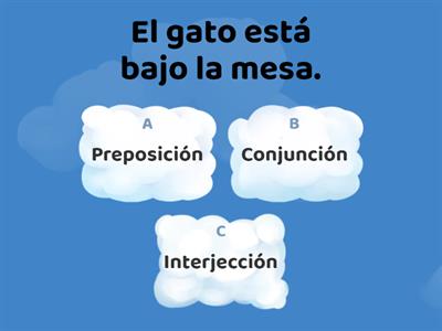 Preposiciones, conjunciones y interjecciones