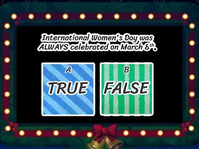 Quiz - Women's Day