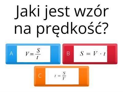 Droga, prędkość, czas